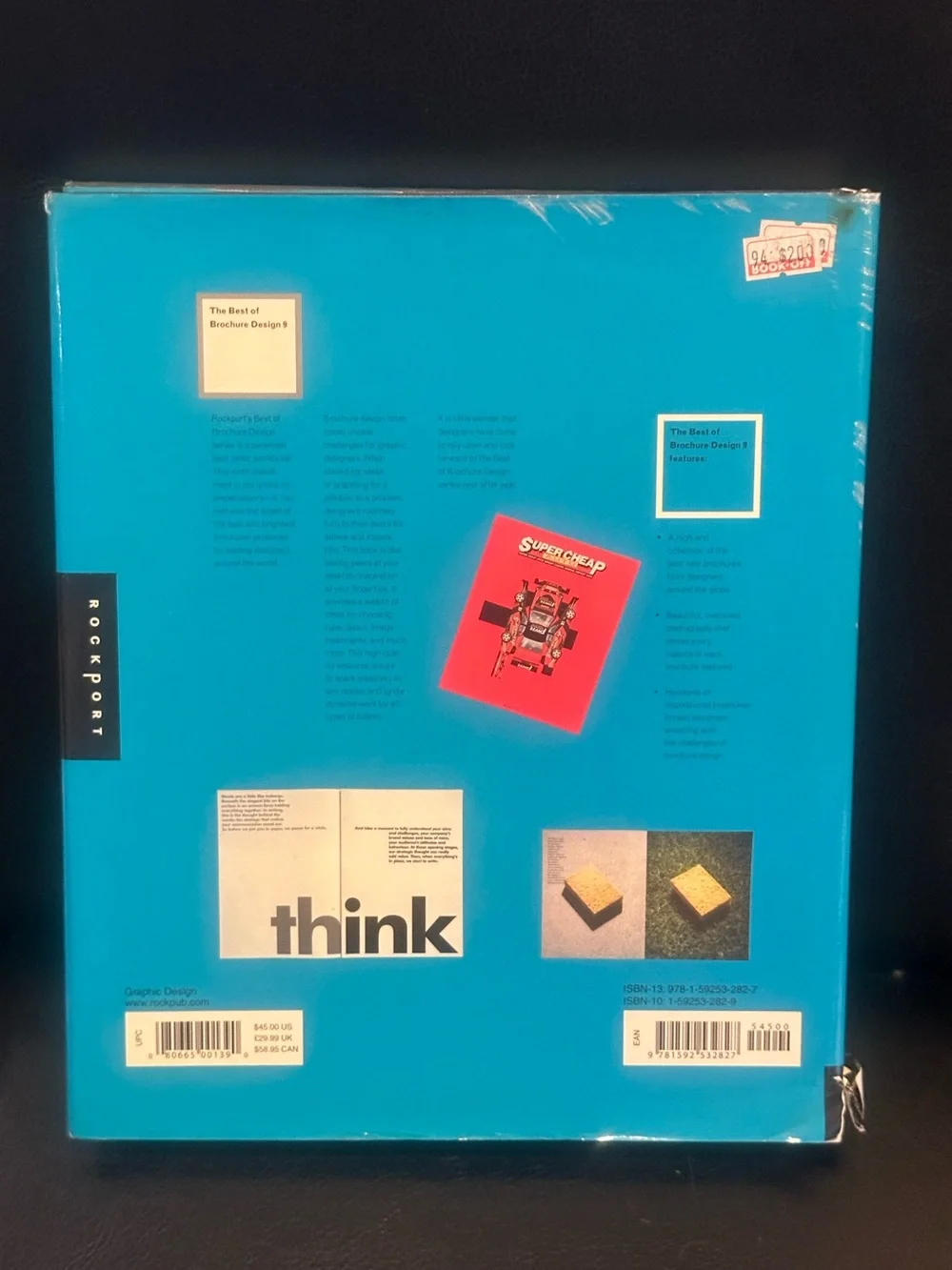 Vintage design book -The Best of Brochure Design #9 - 2006 hardcover 237 pages